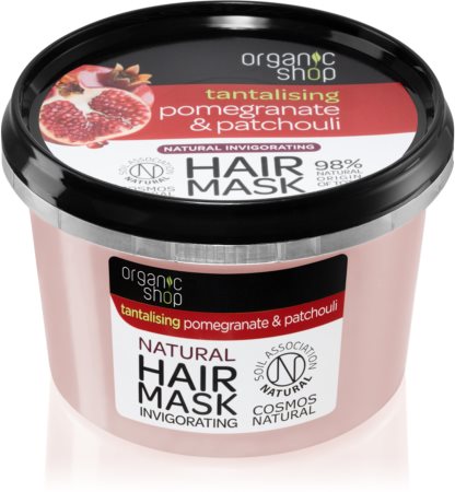 Organic Shop Tantalising Pomegranate & Patchouli stärkende Maske für die Haare