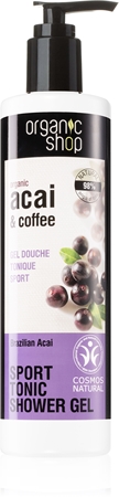 Organic Shop Organic Acai & Coffee gel de dus energizant