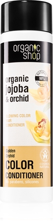 Organic Shop Organic Jojoba & Orchid балсам за боядисана коса
