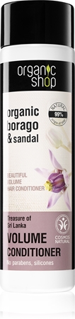 Organic Shop Organic Borago & Sandal objemový kondicionér