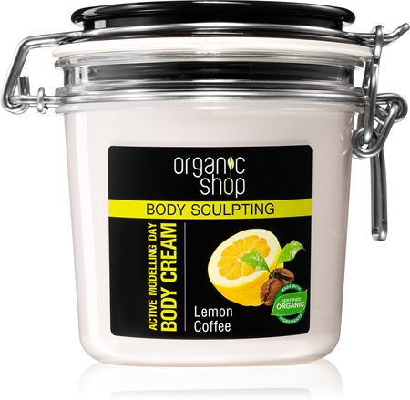 Organic Shop Body Sculpting Lemon Coffee нежен крем за тяло с моделиращ ефект