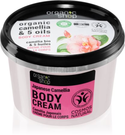 Organic Shop Organic Camellia & 5 Oils crema de cuidado corporal