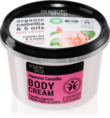 Organic Shop Organic Camellia & 5 Oils pflegende Körpercreme