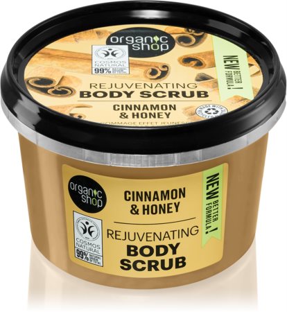 Organic Shop Cinnamon & Honey scrub delicato corpo