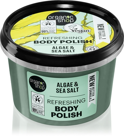 Organic Shop Algae & Sea Salt gommage corps