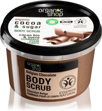 Organic Shop Body Scrub Cocoa & Sugar scrub corpo