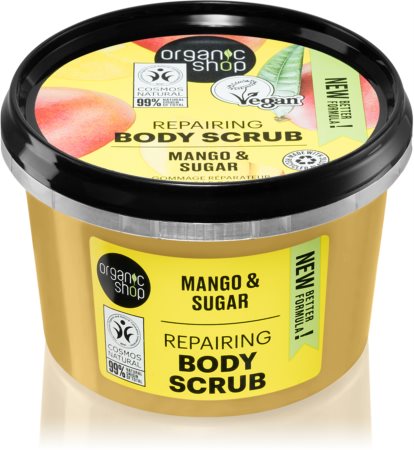 Organic Shop Mango & Sugar Bodypeeling für seidige Haut