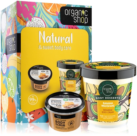 Organic Shop Natural & Sweet Body Care Gavesæt (til krop)