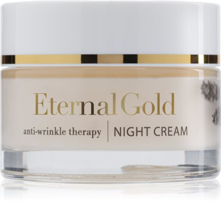 Organique Eternal Gold Anti-Wrinkle Therapy crème de nuit anti-rides pour peaux sèches à sensibles