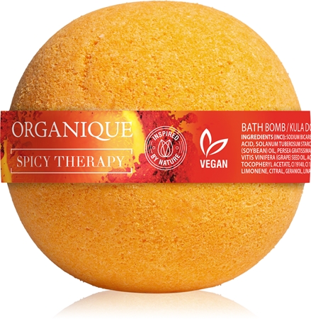 Organique Spicy Therapy koupelová bomba do vany