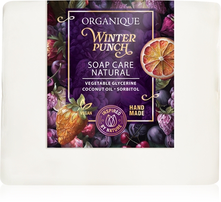 Organique Winter Punch tuhé mýdlo
