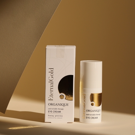 Organique Eternal Gold Anti-Wrinkle Therapy Eye Cream with anti-wrinkle effect