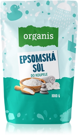 Organis Epsomská soľ soľ do kúpeľa
