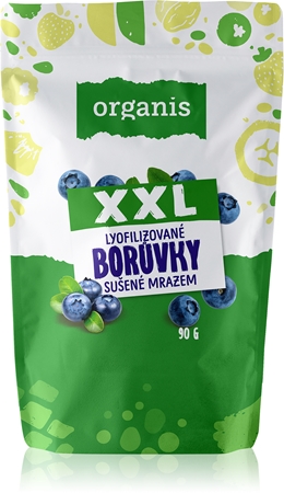 Organis Lyofilizované borůvky XXL sušené ovoce