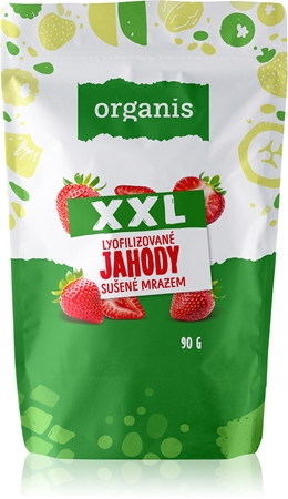 Organis Lyofilizované jahody XXL sušené ovoce