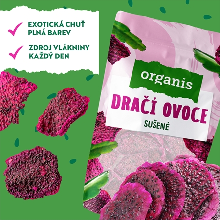 Organis Dračie ovocie sušené sušené ovocie