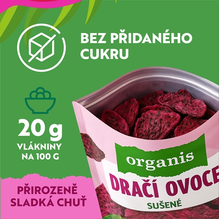 Organis Dračie ovocie sušené sušené ovocie