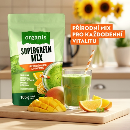 Organis Supergreen Mix prášok na prípravu nápoja