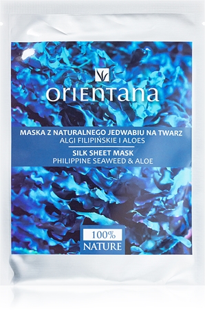 Orientana Philippine Seaweed & Aloe Face Mask masque tissu hydratant et apaisant