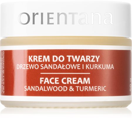 Orientana Sandalwood & Turmeric Face Cream nährende Gesichtscreme