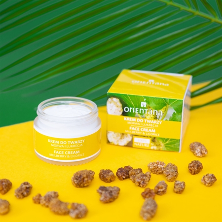 Orientana Mulberry & Licorice Face Cream успокояващ крем за лице