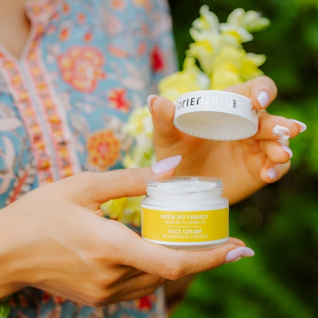 Orientana Mulberry & Licorice Face Cream успокояващ крем за лице