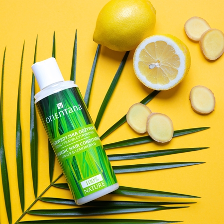 Orientana Ayurvedic Conditioner Ginger & Lemongrass λειαντικό και θρεπτικό κοντίσιονερ