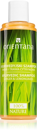 Orientana Ayurvedic Shampoo Ginger & Lemongrass osvěžující šampon