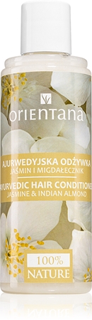 Orientana Ayurvedic Conditioner Jasmine & Indian Almond κοντίσιονερ για μέγιστο όγκο των μαλλιών