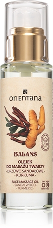 Orientana Sandalwood & Turmeric Face Oil verjüngendes Öl für das Gesicht