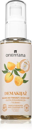 Orientana Golden Orange Face & Eyes jemný čisticí olej