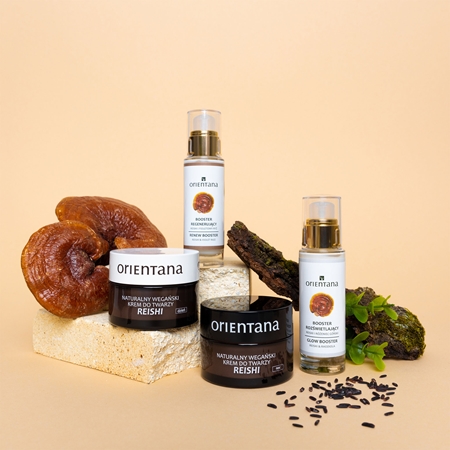 Orientana Reishi & Violet Renew Night Booster regenerační sérum