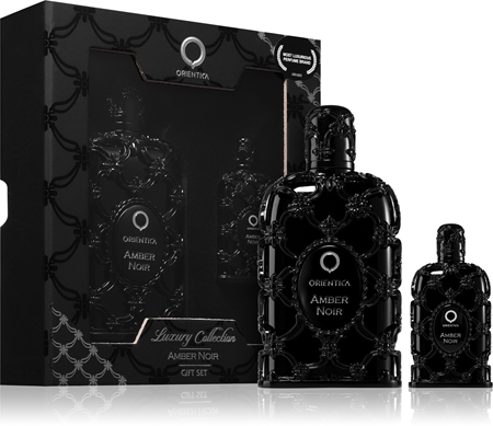 Orientica Amber Noir gift set unisex