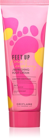 Oriflame Feet Up Lemon & Raspberry crème pieds