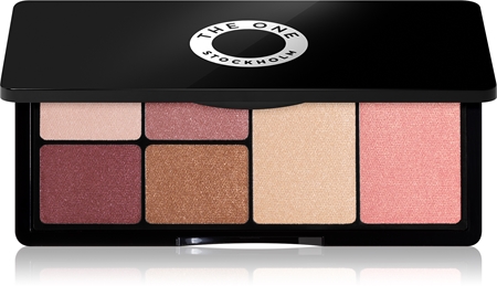 Oriflame The One eyeshadow palette with highlighter