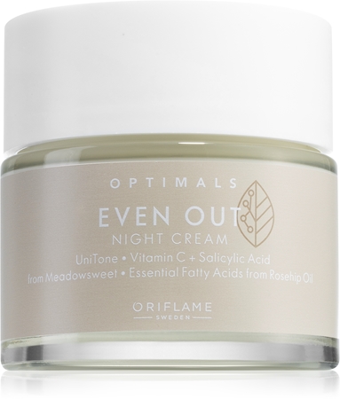 Oriflame Optimals Even Out creme de noite que estimula a regeneração celular