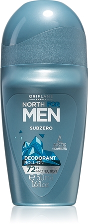 Oriflame North for Men Subzero kuličkový deodorační antiperspirant
