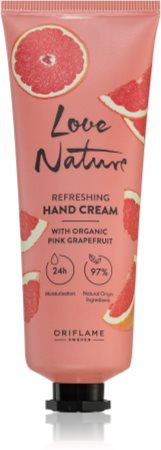 Oriflame Love Nature Organic Pink Grapefruit hidratantna krema za ruke
