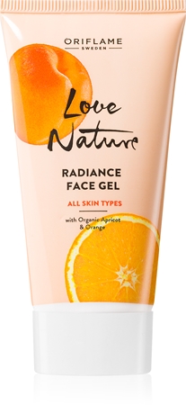 Oriflame Love Nature Organic Apricot & Orange hydratační a rozjasňující gel