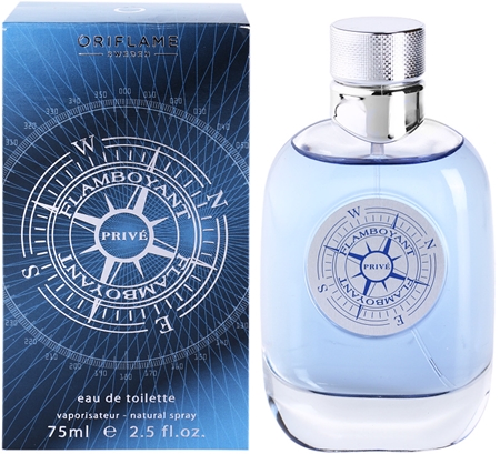 Oriflame Flamboyant Prive eau de toilette para hombre 75 ml