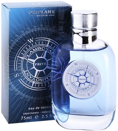 Oriflame Flamboyant Prive eau de toilette para hombre 75 ml
