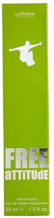 Oriflame Free Attitude Eau de Toilette for Men 50 ml