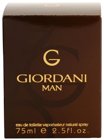 Oriflame Giordani Man eau de toilette per uomo 75 ml