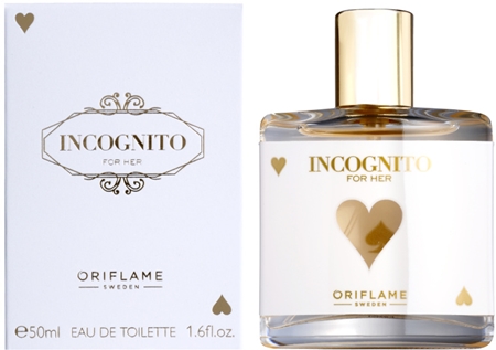 Oriflame Incognito eau de toilette per donna 50 ml