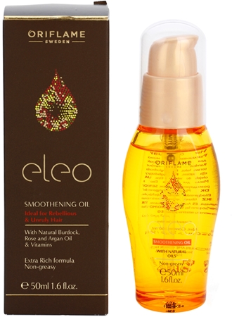 Oriflame Eleo óleo suavizante para cabelo rebelde