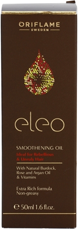 Oriflame Eleo óleo suavizante para cabelo rebelde