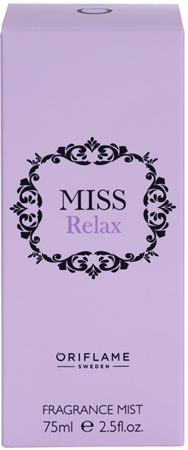 Oriflame Miss Relax Body Spray for Women 75 ml