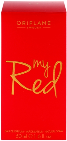 Oriflame My Red eau de parfum para mulheres 50 ml