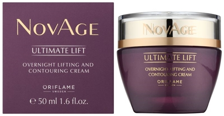 Oriflame Novage Ultimate Lift crema de noche antiarrugas con efecto lifting