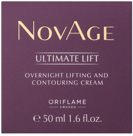 Oriflame Novage Ultimate Lift crema de noche antiarrugas con efecto lifting
